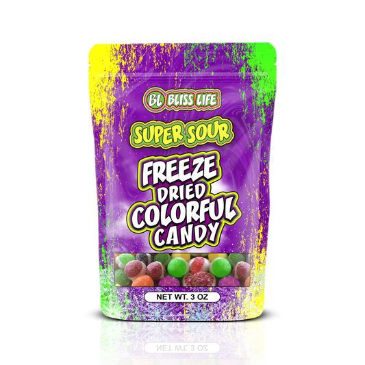 Bliss Life Freeze Dried Sour Candy 3 OZ