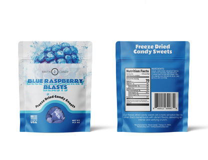 Raven Candy Blue Raspberry Blasts .5 oz